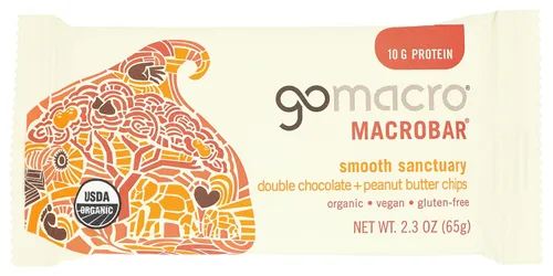 Vista 8 de GoMacro MacroBar - Barra de proteína vegana orgánica de plátano y mantequilla de almendras, 2.3 onzas
