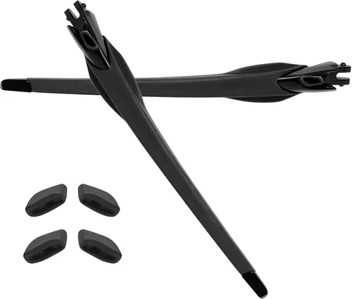 Vista 2 de GOHIN Replacement Temples Arms Legs For Oakley Flak 2.0 Flak 2.0 XL Glasses-Black