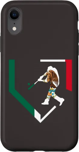 Vista 9 de Funda para iPhone 12 mini Mexico High School Baseball Player Mexican Flag Home Plate Case