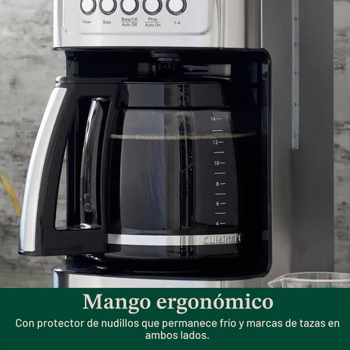 Vista 5 de Cuisinart - Jarra de repuesto de 14 tazas para cafetera, DCC-2200RC