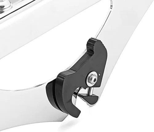 Vista 3 de WeiSen Detachable Two-UP Tour Trunk Mount Rack Compatible with Harley Touring Road King Electra Road Street Glide 2009-2013 Chrome
