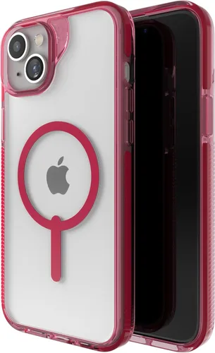 Vista 23 de ZAGG Gear4 Santa Cruz Snap Case para Apple iPhone 14, protección contra caídas D30 de hasta 13 pies (4 m), compatible con carga inalámbrica, parte