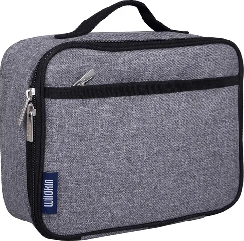 Vista 15 de Wildkin Lonchera para niños con aislamiento – Duradera y reutilizable para la escuela y los viajes - Naranja Bengala Lonchera aislada y limpia