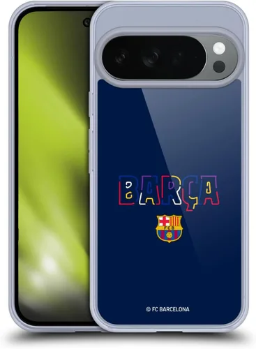 Vista 41 de Head Case Designs Funda de gel con licencia oficial del FC Barcelona Barca Crest Graphics [protección de grado militar] compatible con Google Pixel 3