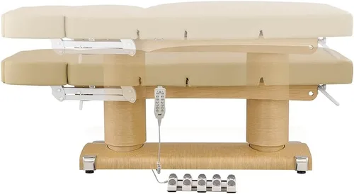 Vista 3 de Dir Cama de bienestar de spa médico Cama de masaje de spa de belleza eléctrica completa con acolchado extra grueso LUXI