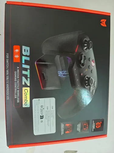 Vista 2 de BIGBIG WON Switch Controllers with Charging Base, Wireless Game Controller for SwitchPCAndroidIOS,Mechanical ButtonsALPS JoystickNFC Sensor6-axis