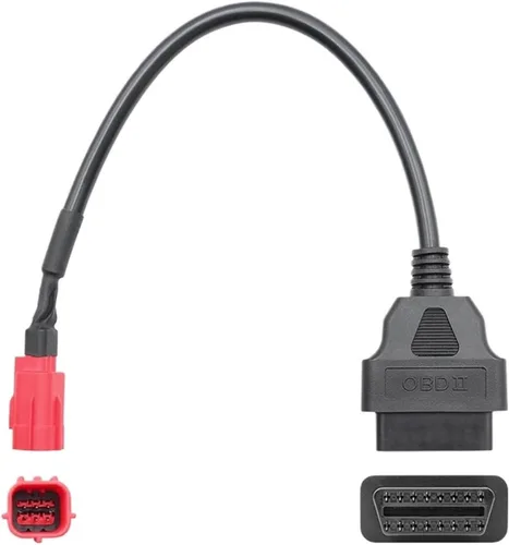 Vista 10 de for OBD2 Connector Motorcycle Motobike for for Moto for for Ducati OBD 2 Extension Cable(for Del phi 6pin)