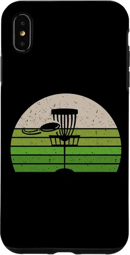 Vista 7 de Funda deportiva para iPhone 15 con disco vintage para golf, discgolf, Frolf, disco volador