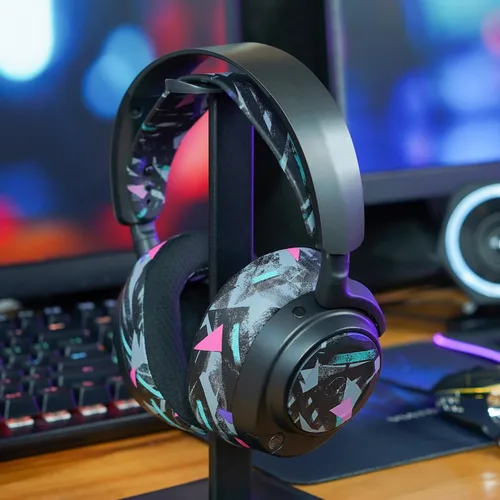Vista 3 de Placas laterales WC para auriculares Arctis Nova, de Wicked Cushions Compatible con Arctis Nova Pro inalámbrico/Pro con cable/Nova Elite/Nova 7