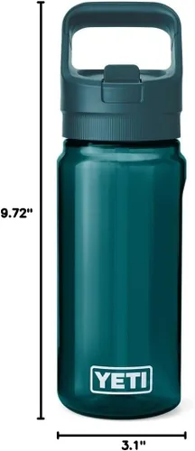 Vista 8 de YETI Botella de agua Yonder con tapa de popote Yonder