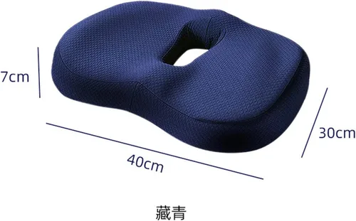 Vista 6 de Cojín de espuma viscoelástica para silla de asiento, cojín de asiento de espuma viscoelástica, cojín de espuma viscoelástica para trabajadores
