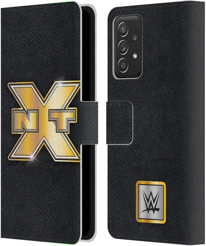Vista 211 de Head Case Designs Officially Licensed WWE Cruiserweight Champion Title Belts Leather Wallet Case Compatible with Samsung Galaxy A07 4G Campeón