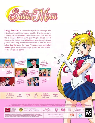 Vista 2 de Sailor Moon Season One Part One (Blu-ray+DVD combo)