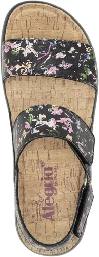 Vista 4 de Alegria Bailee - Sandalia de piel para mujer, Negro