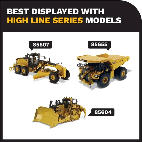 Vista 7 de Diecast Masters Motoniveladora Caterpillar 24 - Serie High Line Escala 1/50