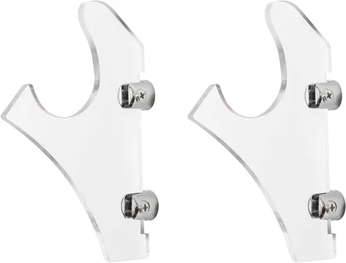 Vista 8 de Soporte de pared para sable de luz: acrílico de 0.236 in de grosor, capaz de soportar 30 libras, utilizado para exhibición de sables de luz