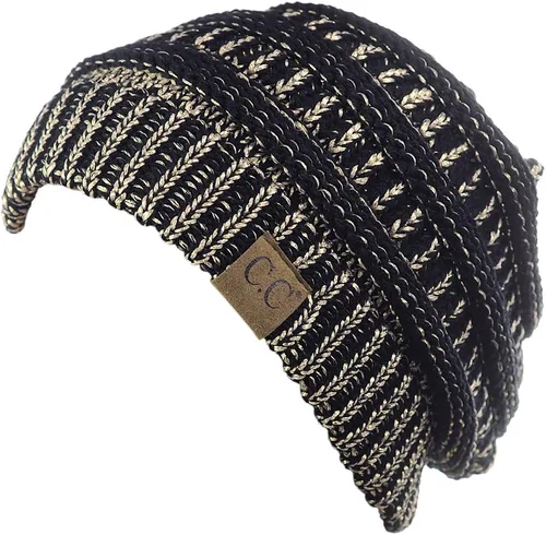 Vista 80 de C.C Trendy Warm Chunky Soft Stretch Cable Knit Beanie