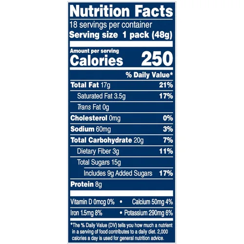 Vista 4 de Macetero Trail Mix, frutos secos, semillas y arándanos, bolsas de 6 onzas (paquete de 12)