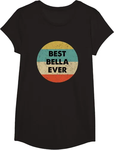 Vista 5 de Bella Name - Camiseta, Negro, S