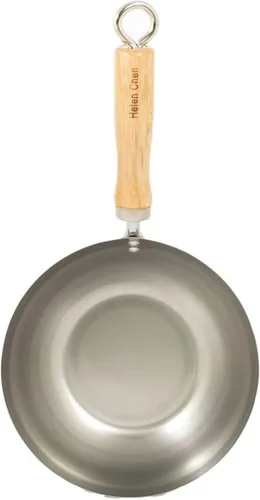 Vista 6 de Helen's Asian Kitchen - Wok de acero al carbono, 8 pulgadas, para porciones individuales o más pequeñas