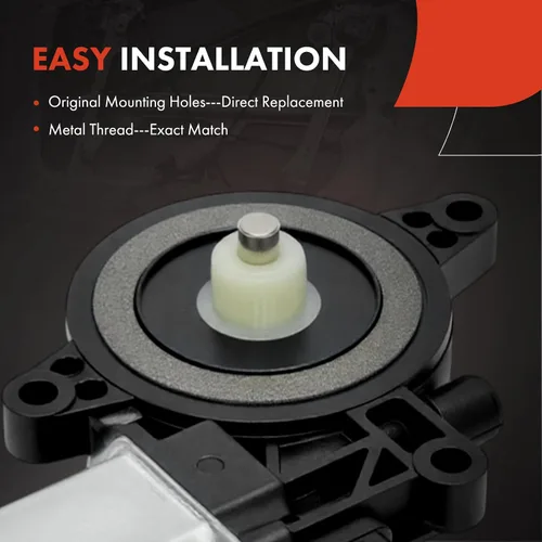 Vista 7 de A-Premium Motor Elevalunas Eléctrico Lado Trasero Del Conductor, Con Enchufe De 6 Pines Compatible con Mazda 3 2010-2013, CX-5 2013-2016, 6