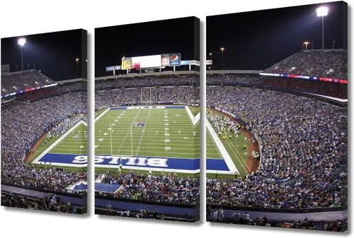 Vista 81 de Lincoln - Lienzo decorativo para pared, diseño de campo financiero de Filadelfia, paisaje de estadio de fútbol de Filadelfia, decoración de pared