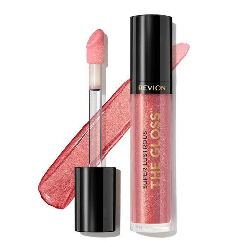 Vista 36 de Revlon - Brillo de labios, Super Lustrous The Gloss, no es pegajoso, acabado de alto brillo 200 Crystal Clear