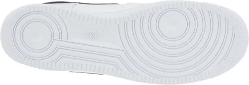 Vista 4 de Nike Air Force 1 '07 - Tenis de baloncesto para hombre, NegroBlanco
