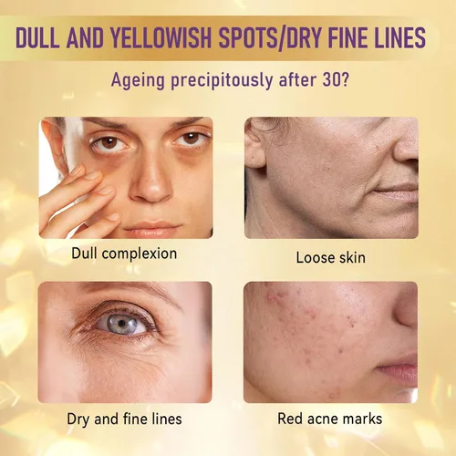 Vista 6 de Crema facial hidratante de retinol y colágeno, crema de retinol para cara con ácido hialurónico para antienvejecimiento y reparación de arrugas