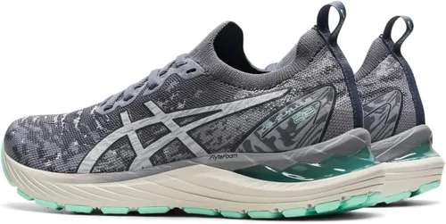 Vista 3 de ASICS Zapatillas de correr Gel-Cumulus 23 Mesh Knit para mujer, Gris