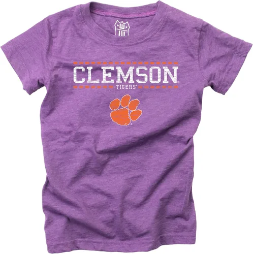 Vista 44 de Wes and Willy NCAA - Camiseta mezclada S/S para niñas