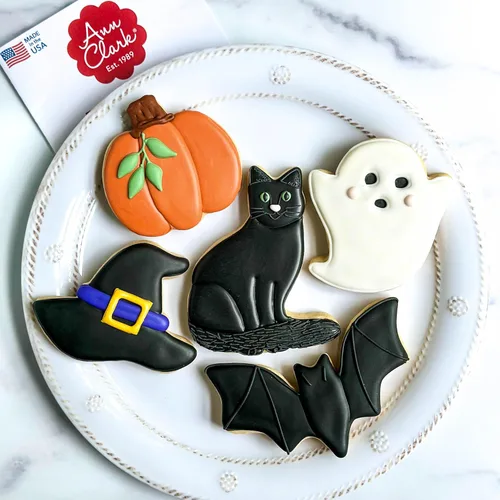 Vista 4 de Juego de 5 cortadores de galletas de Halloween de Ann Clark