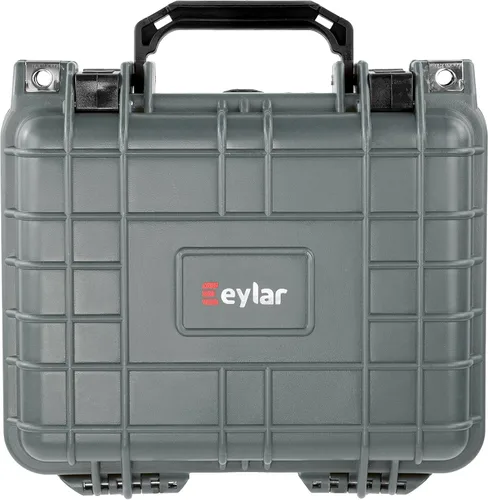 Vista 10 de Eylar Pequeño engranaje profundo de 10.62", equipo, estuche rígido para cámara impermeable con espuma (negro) estándares TSA
