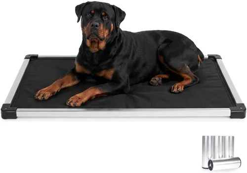 Vista 18 de K9 Ballistics - Cama para jaula de perro, a prueba de mordiscos, acolchada y blindada, prácticamente indestructible, patas incluidas