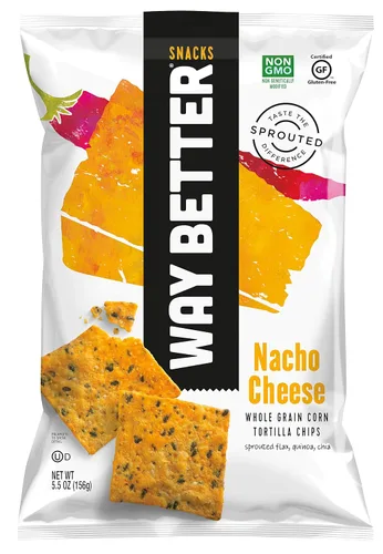 Vista 28 de Way Better Snacks Chips de tortilla, batata, 5.5 onzas