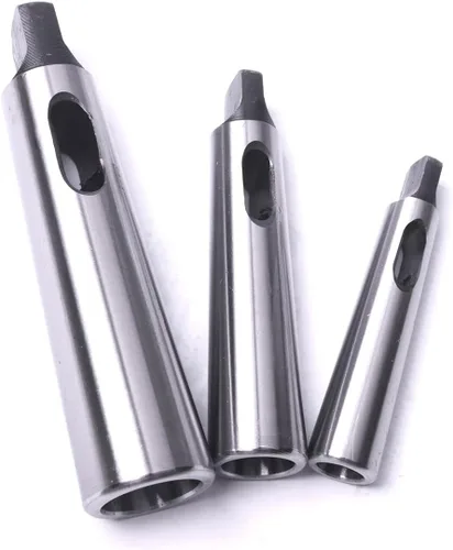 Vista 7 de ATOPLEE 3 unids Morse Taper Drill Sleeve Reductor Adaptador para Torno Fresado, MT2 a MT1, MT3 a MT2, MT4 a MT3