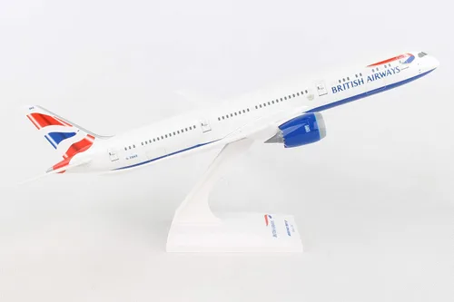 Vista 8 de Sky Marks British Airways 787-9 1/200 - Modelo de avión coleccionable