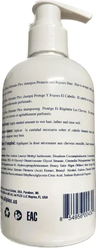 Vista 4 de PLEX B.T Amazing Shampoo and Conditioner 8oz Duo - JKS International - Suaviza, restaura el cabello dañado - Cuidado del cabello - Set de champú