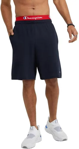 Vista 14 de Champion Pantalones cortos de descanso para hombre de 9 pulgadas, ajuste estándar, ligeros, disponibles en tallas regulares y grandes y altas