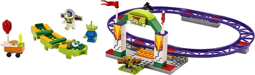Vista 2 de LEGO Disney Pixar's Toy Story 4 Carnival Thrill Coaster 10771 Kit de construcción (98 piezas)