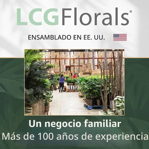 Vista 9 de LCG Florals - Árbol artificial de higuera de hoja de violín de 3.2 pies - Tronco de madera real, preensamblado, sin mantenimiento, planta artificial