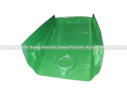 Vista 4 de Capó superior con kit de puerta de combustible instalado/Kit de puerta de combustible/panelesLH & RH/Catch/Cowl & Cover se adapta a John Deere 4500