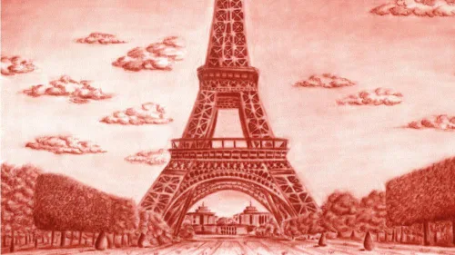 Vista 2 de Conté à Paris Lápiz de dibujo, juego de 2, sanguina/sepia