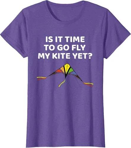 Vista 6 de Kite Flying Outdoors Hobby for Adults & Children T-Shirt
