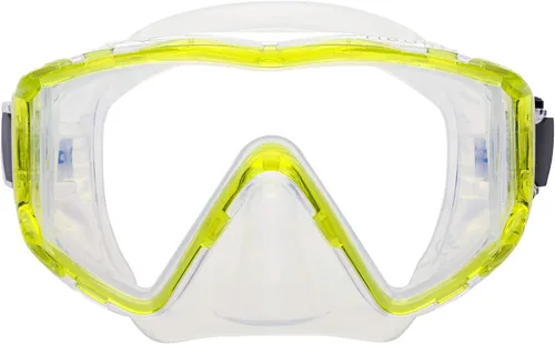 Vista 10 de EVO Tiburon Máscara de buceo panorámica de 3 lentes - Máscara de buceo - Máscaras de buceo para adultos - Accesorios de buceo - Equipo de buceo Negro