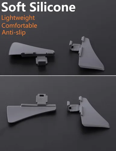 Vista 5 de Eye Opening Stuff Replacement Glasses Side Shields Compatible with Oakley Holbrook OO9102 Sunglasses Gris