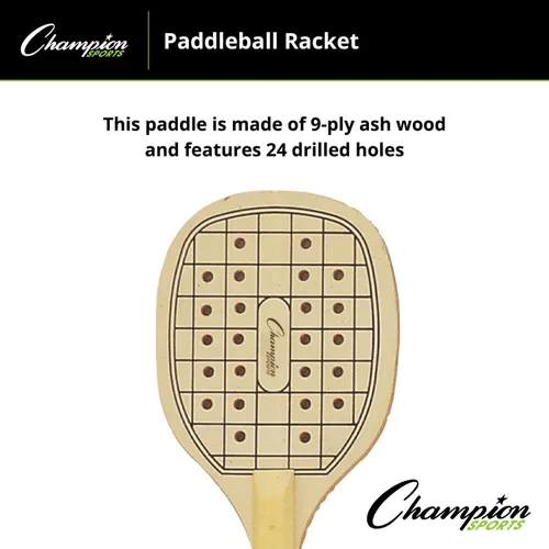 Vista 5 de Champion Sports Raqueta de Paddleball