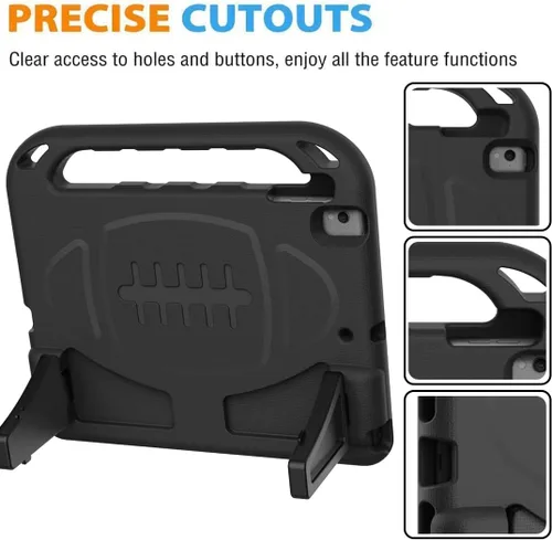 Vista 7 de BMOUO Funda para niños para iPad de 9ª/8ª/7ª generación (2021/2020/2019), con protector de pantalla integrado, soporte con mango a prueba de golpes