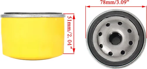 Vista 3 de Kit de afinación de filtro de aire y aceite YTH22V46 Z254F para Husqvarna YTH24V48 Z254 Z246 YTA18542 YTH2348 YTA22V46 YTA24V48 YTH24V54 Cortacésped