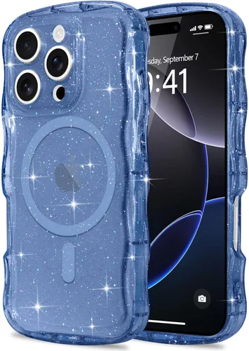 Vista 82 de Pepmune Funda magnética para iPhone 17 Pro Max, color rosa